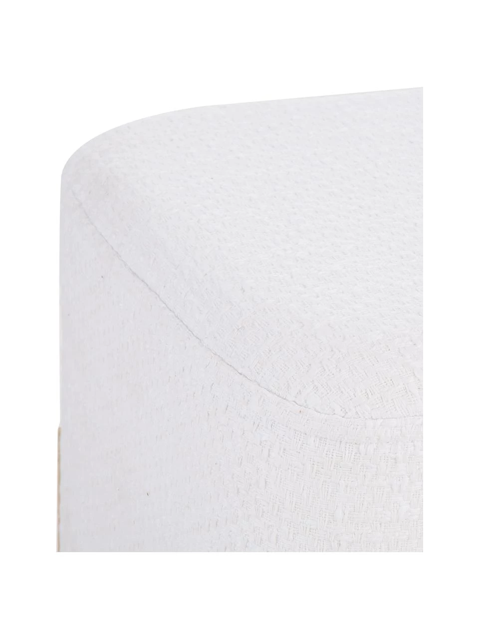 Westwing Collection Bouclé-Polsterbank Harper in Weiß, B 90 x H 44 cm 6 Westwing Collection Bouclé-Polsterbank Harper in Weiß, B 90 x H 44 cm – Bild 6