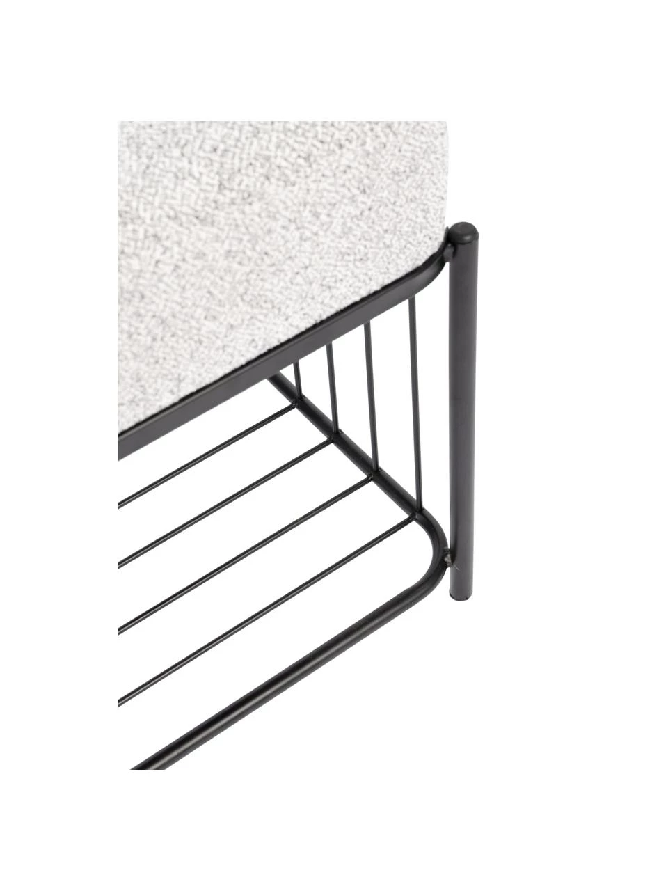 Bouclé-Polsterhocker Milou mit Ablagefläche, B 35 x H 45 cm 6 Bouclé-Polsterhocker Milou mit Ablagefläche, B 35 x H 45 cm – Bild 6