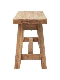 Westwing Collection Deko-Bank Lawas aus Teakholz, B 120 x H 45 cm -Flur & Diele Verkäufe Deko Bank Lawas aus Teakholz 10