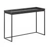 Jan Kurtz Designer-Konsole Pizzo in Schwarz, B 100 x T 34 cm