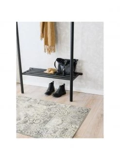 Rowico Garderobe Milford aus Eichenholz in Schwarz, B 91 x H 181 cm -Flur & Diele Verkäufe Garderobe Milford aus Eichenholz in Schwarz 4