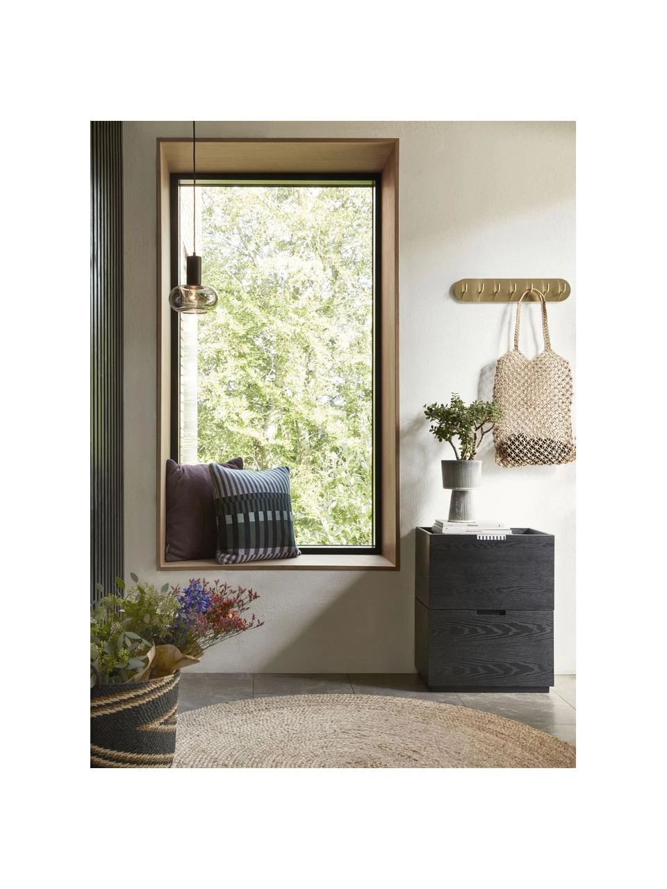 Hübsch Garderobenleiste Form mit 7 Haken aus Metall, B 50 x H 10 cmNur noch 1 Artikel verfügbar 2 Hübsch Garderobenleiste Form mit 7 Haken aus Metall, B 50 x H 10 cmNur noch 1 Artikel verfügbar – Bild 2