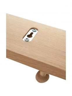 Jotex Garderobenleiste Oslo aus Eichenholz, B 60 x H 10 cm -Flur & Diele Verkäufe Garderobenleiste Oslo aus Eichenholz 5