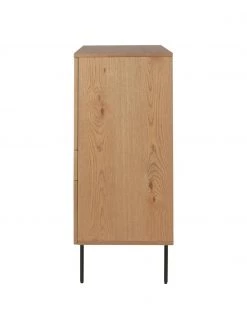 Highboard Allure mit Schublade und Türen aus Eichenholzfurnier, B 100 x H 120 cm -Flur & Diele Verkäufe Highboard Allure mit Schublade und Turen aus Eichenholzfurnier 3