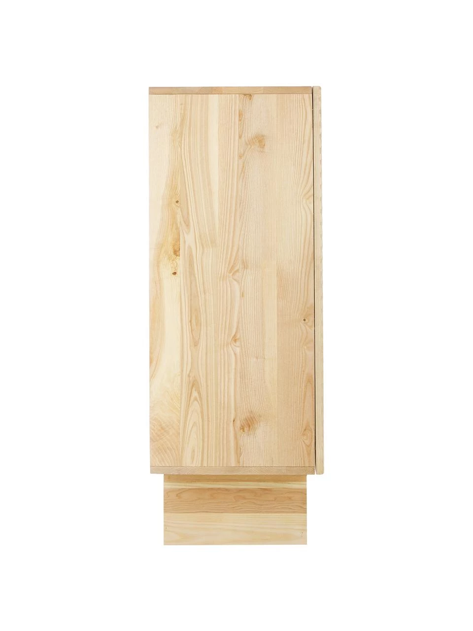 Westwing Collection Highboard Louis aus massivem Eschenholz mit Türen, B 100 x H 120 cm 6 Westwing Collection Highboard Louis aus massivem Eschenholz mit Türen, B 100 x H 120 cm – Bild 6