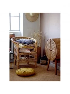 Bloomingville Highboard Otto in Beige, B 52 x H 80 cm -Flur & Diele Verkäufe Highboard Otto in Beige 2