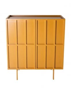 HKliving Highboard Pebble in Orange, B 80 x H 89 cm -Flur & Diele Verkäufe Highboard Pebble in Orange 3