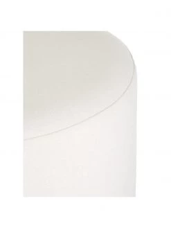 Westwing Collection Hocker Daisy in Cremeweiß, Ø 38 x H 45 cm -Flur & Diele Verkäufe Hocker Daisy in Cremeweiss 4