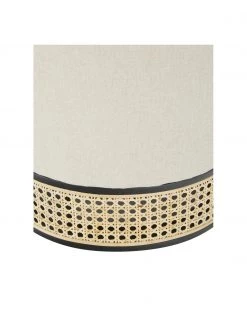 Westwing Collection Hocker Mara in Beige mit Wiener Geflecht, Ø 37 x H 39 cm -Flur & Diele Verkäufe Hocker Mara in Beige mit Wiener Geflecht 5