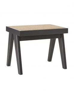 Westwing Collection Hocker Sissi mit Wiener Geflecht, B 52 x H 42 cm