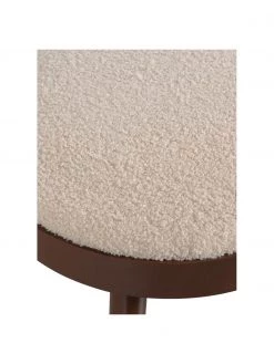 Hocker/Beistelltisch Laurie mit abnehmbaren Bouclé-Sitzkissen, Ø 38 x H 38 cm -Flur & Diele Verkäufe HockerBeistelltisch Laurie mit abnehmbaren Boucle Sitzkissen 3