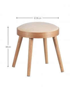 Hocker/Beistelltisch Laurie mit abnehmbaren Samt-Sitzkissen, Ø 38 x H 38 cm -Flur & Diele Verkäufe HockerBeistelltisch Laurie mit abnehmbaren Samt Sitzkissen 2