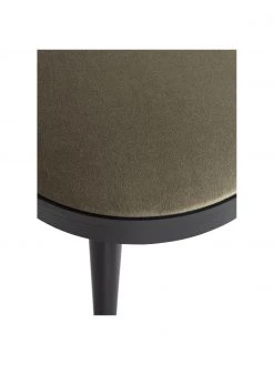Hocker/Beistelltisch Laurie mit abnehmbaren Samt-Sitzkissen, Ø 38 x H 38 cm -Flur & Diele Verkäufe HockerBeistelltisch Laurie mit abnehmbaren Samt Sitzkissen 8
