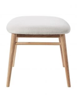 Westwing Collection Holz-Hocker Aurea mit Polsterung, B 58 x H 40 cm -Flur & Diele Verkäufe Holz Hocker Aurea mit Polsterung 5