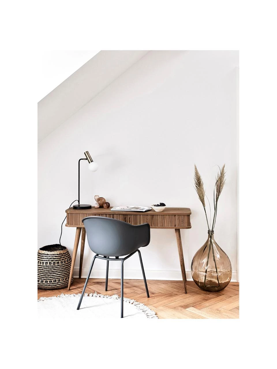 Zuiver Holz-Konsole Barbier mit Stauraum und geriffelter Front, B 120 x T 35 cm 2 Zuiver Holz-Konsole Barbier mit Stauraum und geriffelter Front, B 120 x T 35 cm – Bild 2