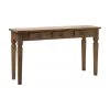 Westwing Collection Holz-Konsole Elea mit Schubladen, B 140 x H 81 cm