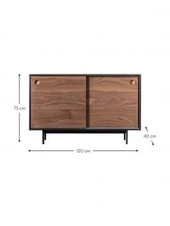 Holz-Sideboard Barbican mit 2 Schiebetüren, B 120 x H 75 cmNur noch 1 Artikel verfügbar 6 Holz-Sideboard Barbican mit 2 Schiebetüren, B 120 x H 75 cmNur noch 1 Artikel verfügbar -Flur & Diele Verkäufe Holz Sideboard Barbican mit 2 Schiebeturen 2