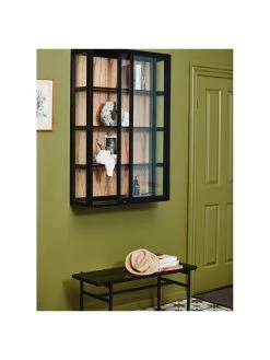 Nordal Holz-Sitzbank Mara in Schwarz, B 100 x H 46 cmNur noch wenige verfügbar -Flur & Diele Verkäufe Holz Sitzbank Mara in Schwarz 3