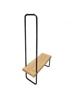 Woodman Kleiderständer Ben aus Holz und Metall, B 90 x H 160 cm -Flur & Diele Verkäufe Kleiderstander Ben aus Holz und Metall 3