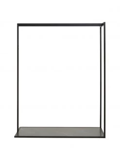 Westwing Collection Kleiderstange Pacey in Schwarz mit Marmor-Optik, B 120 x H 152 cm -Flur & Diele Verkäufe Kleiderstange Pacey in Schwarz mit Marmor Optik 3