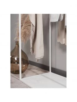 Westwing Collection Kleiderstange Pacey in Weiß mit Marmor-Optik, B 120 x H 152 cm 8 Westwing Collection Kleiderstange Pacey in Weiß mit Marmor-Optik, B 120 x H 152 cm -Flur & Diele Verkäufe Kleiderstange Pacey in Weiss mit Marmor Optik 2