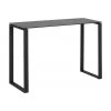 Konsole Katrine mit schwarzer Keramik-Tischplatte, B 110 x H 76 cm