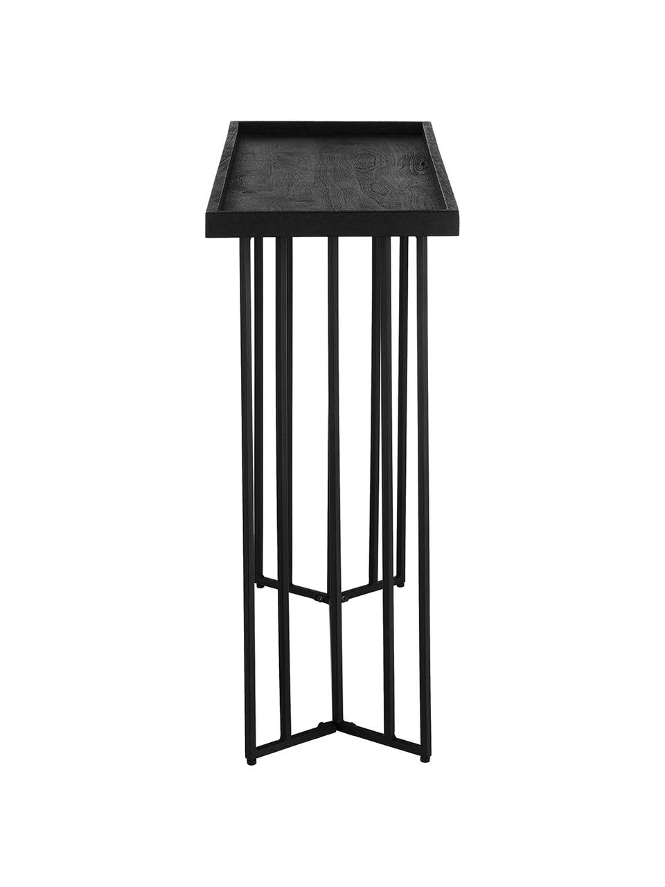 Westwing Collection Konsole Luca mit Massivholzplatte, B 100 x T 35 cm 5 Westwing Collection Konsole Luca mit Massivholzplatte, B 100 x T 35 cm – Bild 5