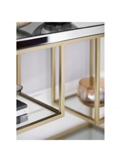 Konsole Pippard mit Glasplatten, B 120 x T 36 cm 10 Konsole Pippard mit Glasplatten, B 120 x T 36 cm -Flur & Diele Verkäufe Konsole Pippard mit Glasplatten 4