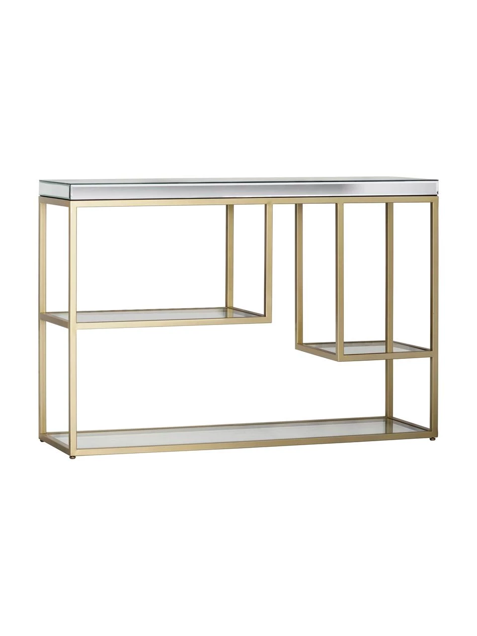 Konsole Pippard mit Glasplatten, B 120 x T 36 cm 1 Konsole Pippard mit Glasplatten, B 120 x T 36 cm