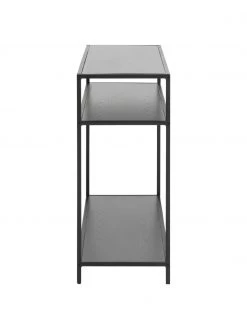 Konsole Seaford aus Holz und Metall, B 100 x T 35 cm 10 Konsole Seaford aus Holz und Metall, B 100 x T 35 cm -Flur & Diele Verkäufe Konsole Seaford aus Holz und Metall 10