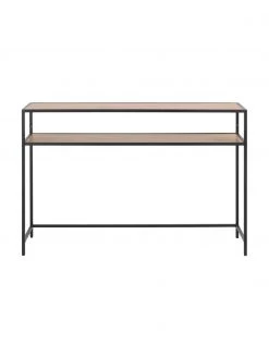 Konsole Seaford aus Holz und Metall, B 120 x H 79 cm 10 Konsole Seaford aus Holz und Metall, B 120 x H 79 cm -Flur & Diele Verkäufe Konsole Seaford aus Holz und Metall 16