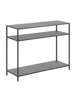 Konsole Seaford aus Holz und Metall, B 100 x T 35 cm