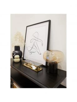 Konsole Seaford aus Holz und Metall, B 100 x T 35 cm 8 Konsole Seaford aus Holz und Metall, B 100 x T 35 cm -Flur & Diele Verkäufe Konsole Seaford aus Holz und Metall 8