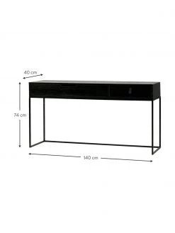 Konsole Silas mit 2 Schubladen, B 140 x T 40 cm 8 Konsole Silas mit 2 Schubladen, B 140 x T 40 cm -Flur & Diele Verkäufe Konsole Silas mit 2 Schubladen 2