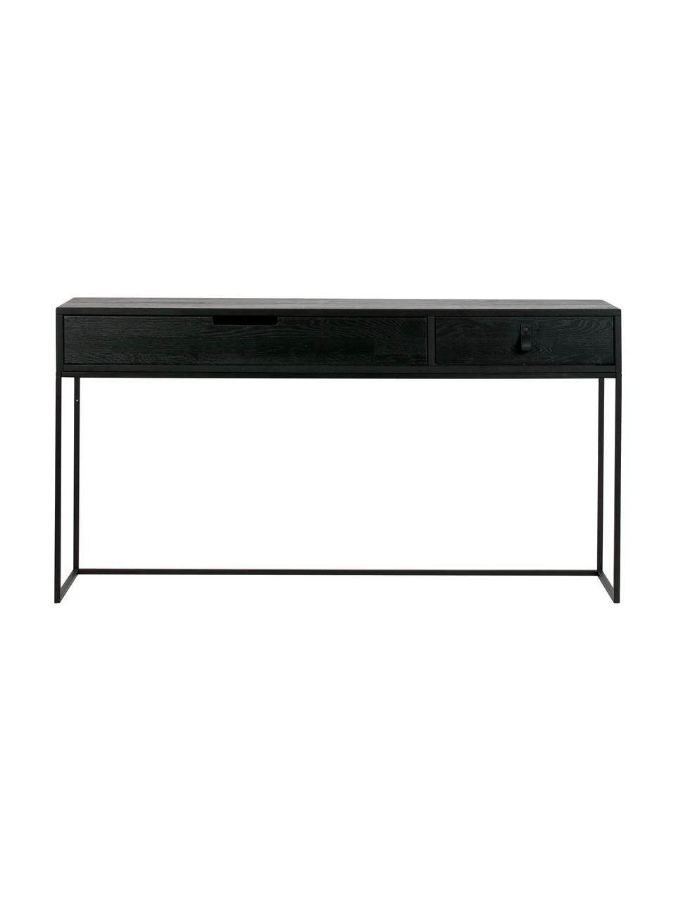 Konsole Silas mit 2 Schubladen, B 140 x T 40 cm 1 Konsole Silas mit 2 Schubladen, B 140 x T 40 cm