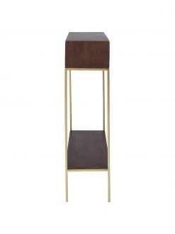 Westwing Collection Massivholz Konsole Lyle mit offenen Fächern, B 105 x H 89 cm 10 Westwing Collection Massivholz Konsole Lyle mit offenen Fächern, B 105 x H 89 cm -Flur & Diele Verkäufe Massivholz Konsole Lyle mit offenen Fachern 10