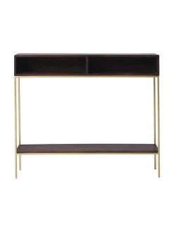 Westwing Collection Massivholz Konsole Lyle mit offenen Fächern, B 105 x H 89 cm 9 Westwing Collection Massivholz Konsole Lyle mit offenen Fächern, B 105 x H 89 cm -Flur & Diele Verkäufe Massivholz Konsole Lyle mit offenen Fachern 9