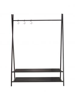 Jotex Metall-Garderobe Preston in Schwarz, B110 x H 150 cm 8 Jotex Metall-Garderobe Preston in Schwarz, B110 x H 150 cm -Flur & Diele Verkäufe Metall Garderobe Preston in Schwarz 2