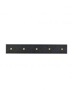 Rowico Metall-Garderobenleiste Malone in Schwarz, B 80 x H 12 cm -Flur & Diele Verkäufe Metall Garderobenleiste Malone in Schwarz 4