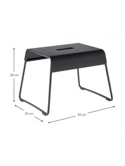 Zone Metall-Hocker Aguina, B 39 x H 28 cm -Flur & Diele Verkäufe Metall Hocker Aguina 2