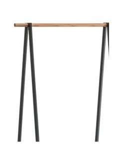 Yamazaki Metall-Kleiderständer Tower in Schwarz, B 52 x H 140 cm -Flur & Diele Verkäufe Metall Kleiderstander Tower in Schwarz 4