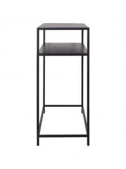 Westwing Collection Metall-Konsole Neptun mit Ablage in Schwarz, B 100 x H 79 cm -Flur & Diele Verkäufe Metall Konsole Neptun mit Ablage in Schwarz 5