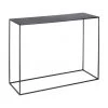 Metall-Konsole Tensio in Schwarz, B 100 x T 35 cm