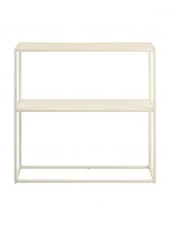 Westwing Collection Metall-Regal Neptun mit Ablage in Beige, B 80 x H 80 cm -Flur & Diele Verkäufe Metall Regal Neptun mit Ablage in Beige 5