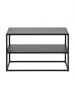 Westwing Collection Metall-Schuhregal Neptun in Schwarz, B 70 x H 45 cm -Flur & Diele Verkäufe Metall Schuhregal Neptun in Schwarz 3