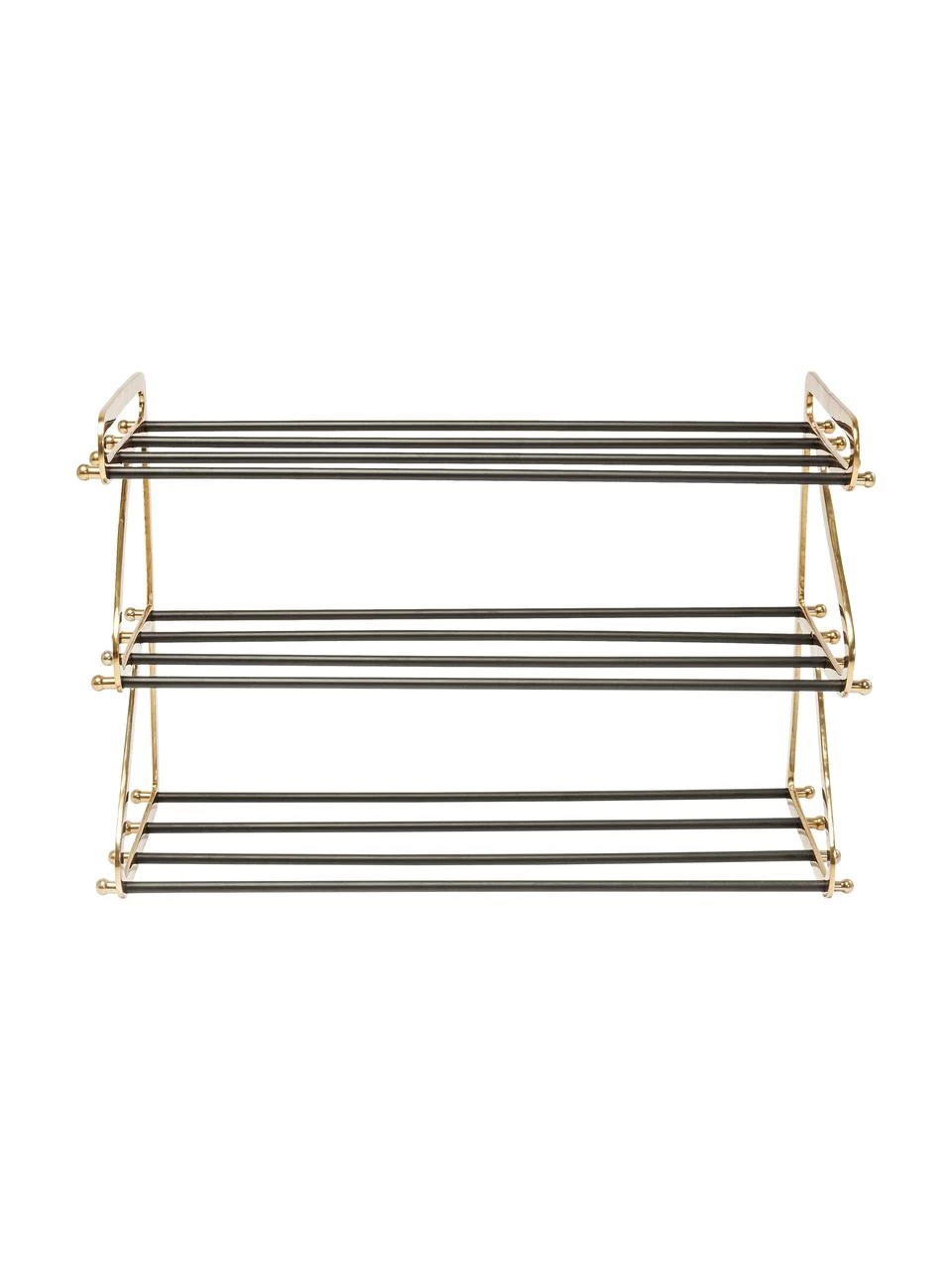 Kare Design Metall-Schuhregal Walk mit 3 Ablageflächen, B 84 x H 55 cm 4 Kare Design Metall-Schuhregal Walk mit 3 Ablageflächen, B 84 x H 55 cm – Bild 4