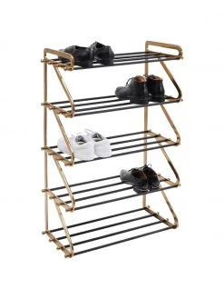 Kare Design Metall-Schuhregal Walk mit 5 Ablageflächen, B 66 x H 100 cm 9 Kare Design Metall-Schuhregal Walk mit 5 Ablageflächen, B 66 x H 100 cm -Flur & Diele Verkäufe Metall Schuhregal Walk mit 5 Ablageflachen 3