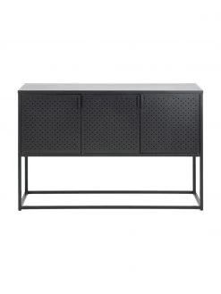 Westwing Collection Metall-Sideboard Neptun mit Türen in Schwarz, B 120 x H 80 cmNur noch 1 Artikel verfügbar 10 Westwing Collection Metall-Sideboard Neptun mit Türen in Schwarz, B 120 x H 80 cmNur noch 1 Artikel verfügbar -Flur & Diele Verkäufe Metall Sideboard Neptun mit Turen in Schwarz 4
