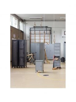 Metall-Spind Cas mit 3 Türen, B 38 x H 180 cm -Flur & Diele Verkäufe Metall Spind Cas mit 3 Turen 5