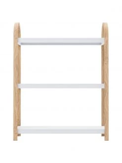 Umbra Metall-Standregal Bellwood mit Holz-Gestell, B 72 x H 90 cm -Flur & Diele Verkäufe Metall Standregal Bellwood mit Holz Gestell 5